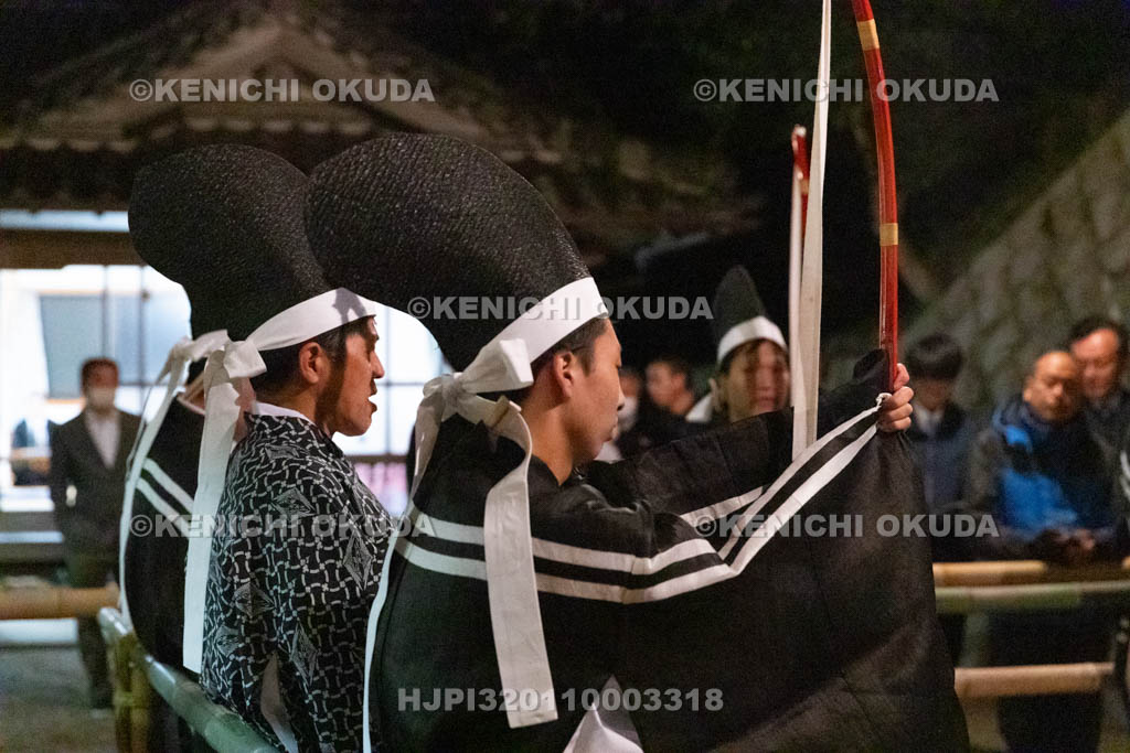 奈良県　八柱神社　題目立