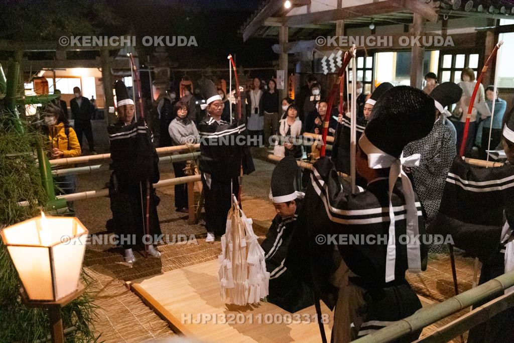 奈良県　八柱神社　題目立