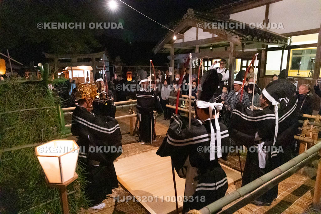 奈良県　八柱神社　題目立　入句