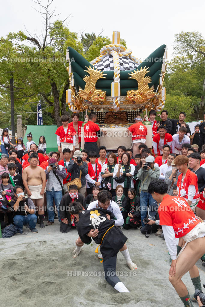 兵庫県　曽根天満宮　秋季例大祭（本宮）　奉納相撲神事