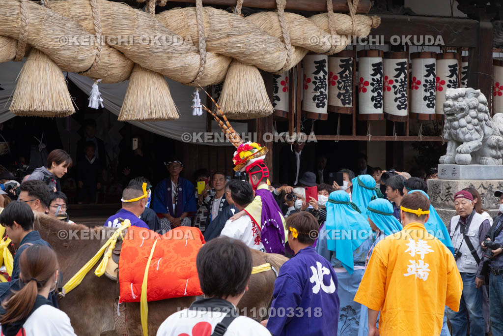 兵庫県　曽根天満宮　秋季例大祭（本宮）　一ツ物宮入