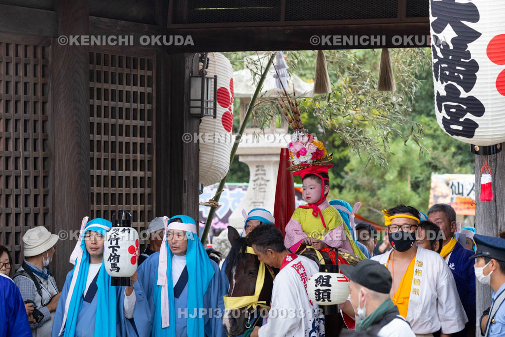 兵庫県　曽根天満宮　秋季例大祭（本宮）　一ツ物宮入