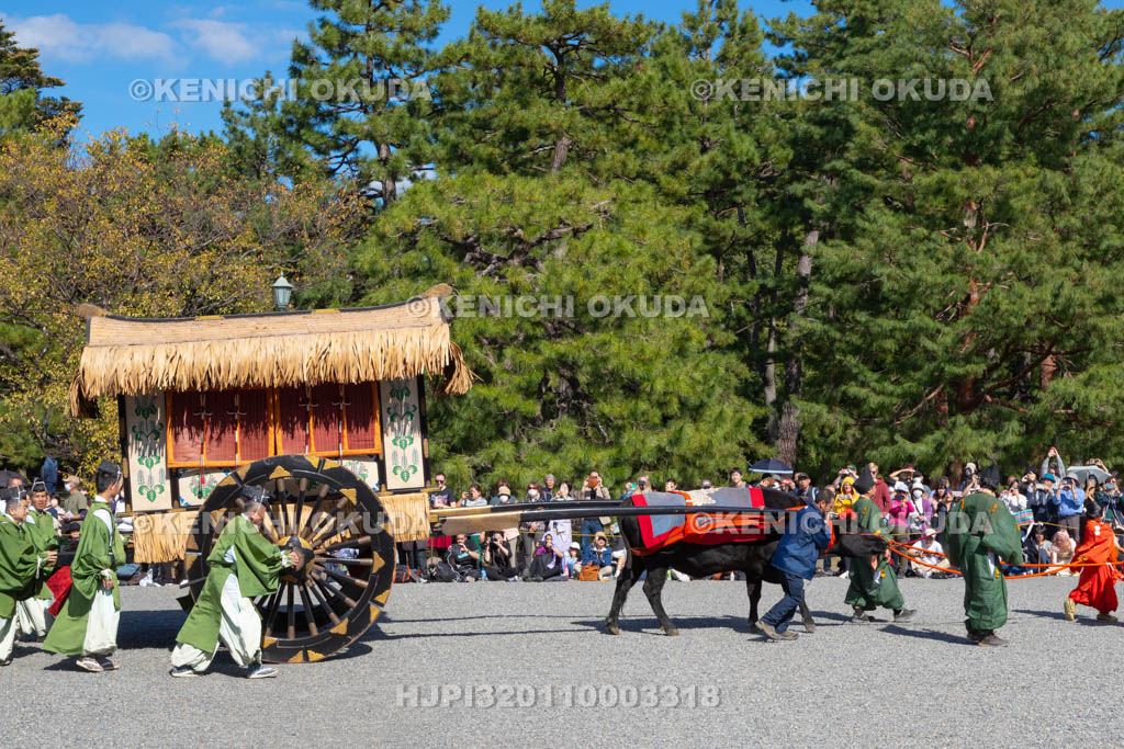 京都府　平安神宮　時代祭　神幸列行在所進発