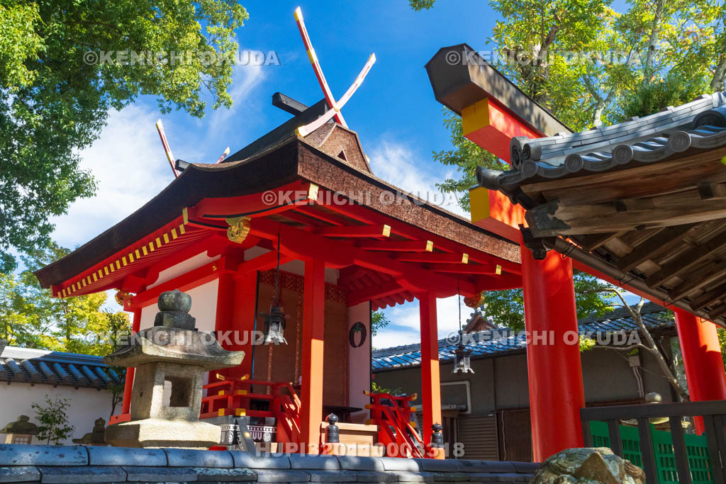奈良県　南都鏡神社　本殿（本社）