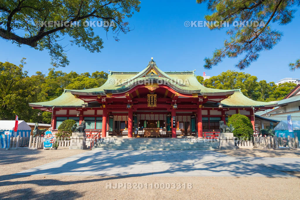 兵庫県　西宮神社　拝殿