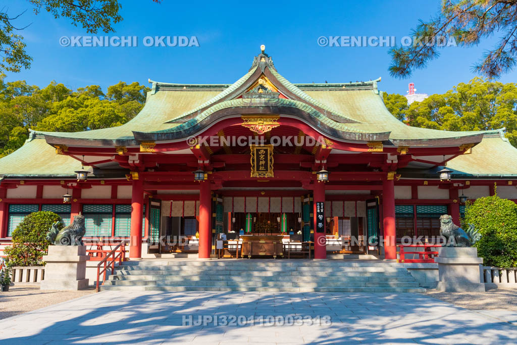 兵庫県　西宮神社　拝殿