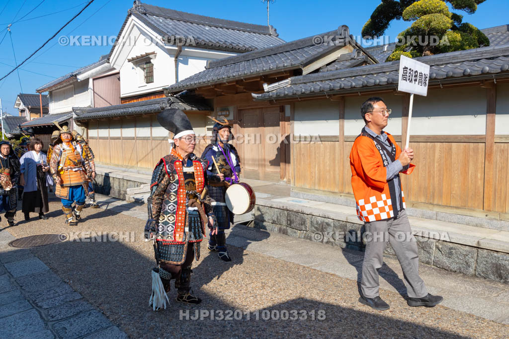 奈良県　たかとり城まつり　時代行列