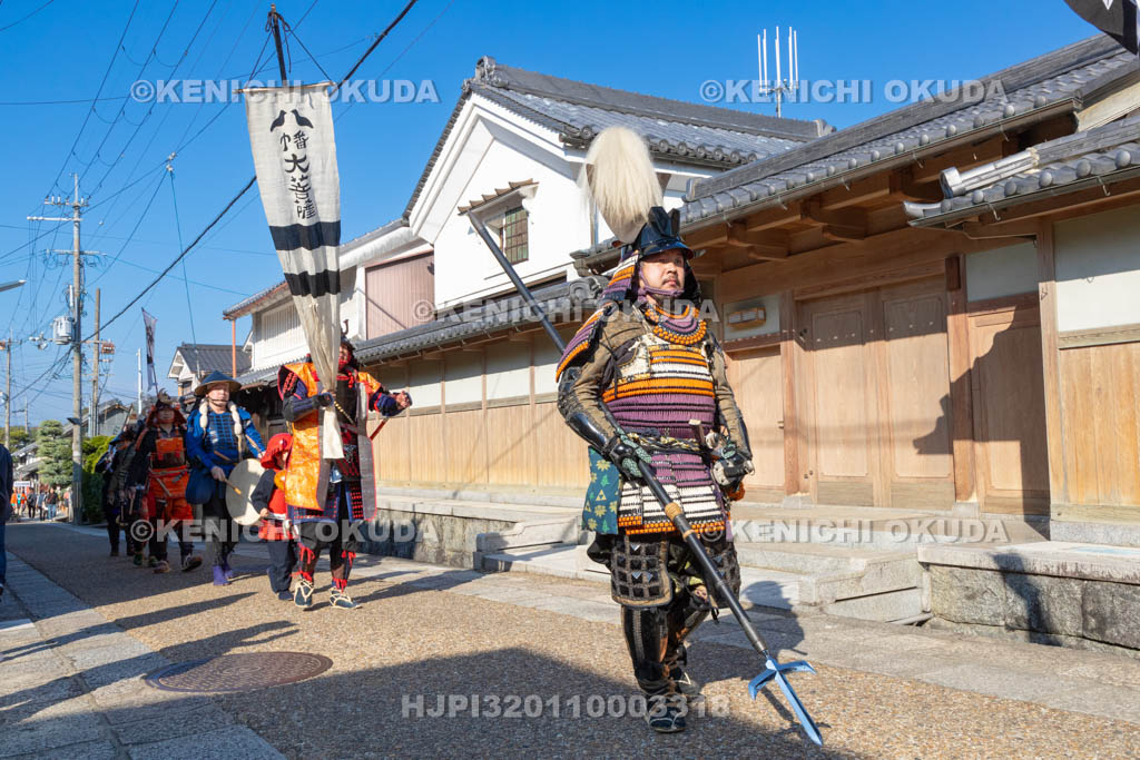 奈良県　たかとり城まつり　時代行列
