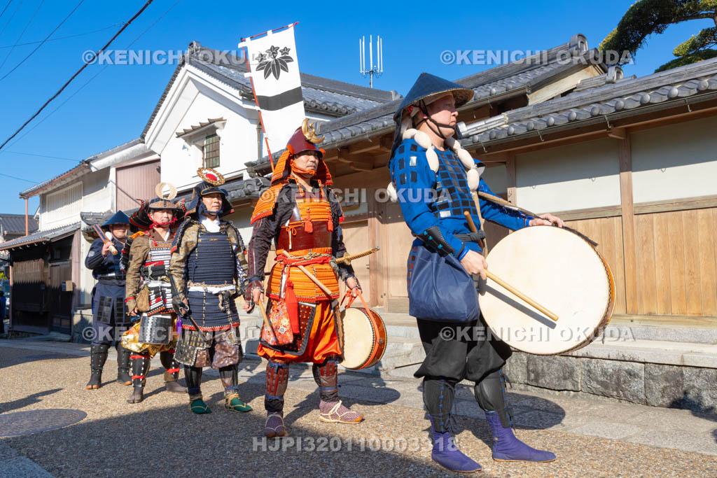 奈良県　たかとり城まつり　時代行列