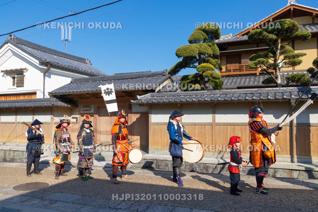 奈良県　たかとり城まつり　時代行列