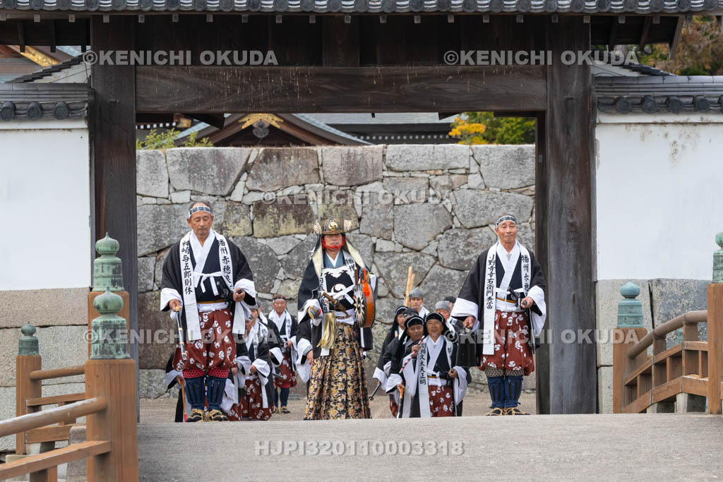 兵庫県　赤穂義士祭　義士行列（表門隊）