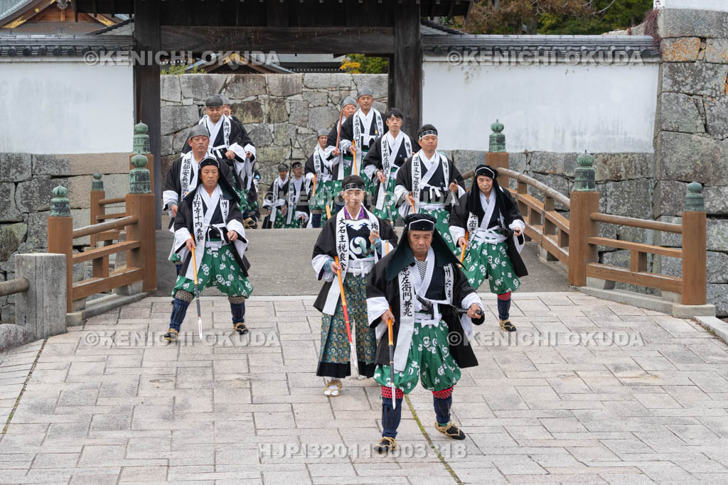 兵庫県　赤穂義士祭　義士行列（裏門隊）