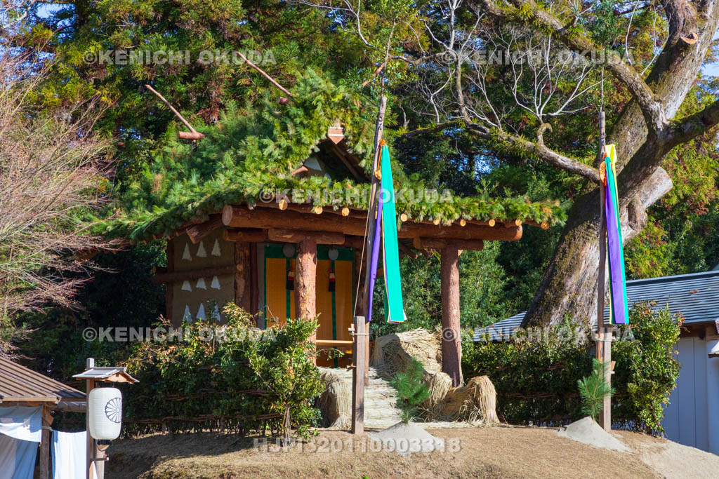 奈良県　春日大社　春日若宮おん祭　御旅所本殿
