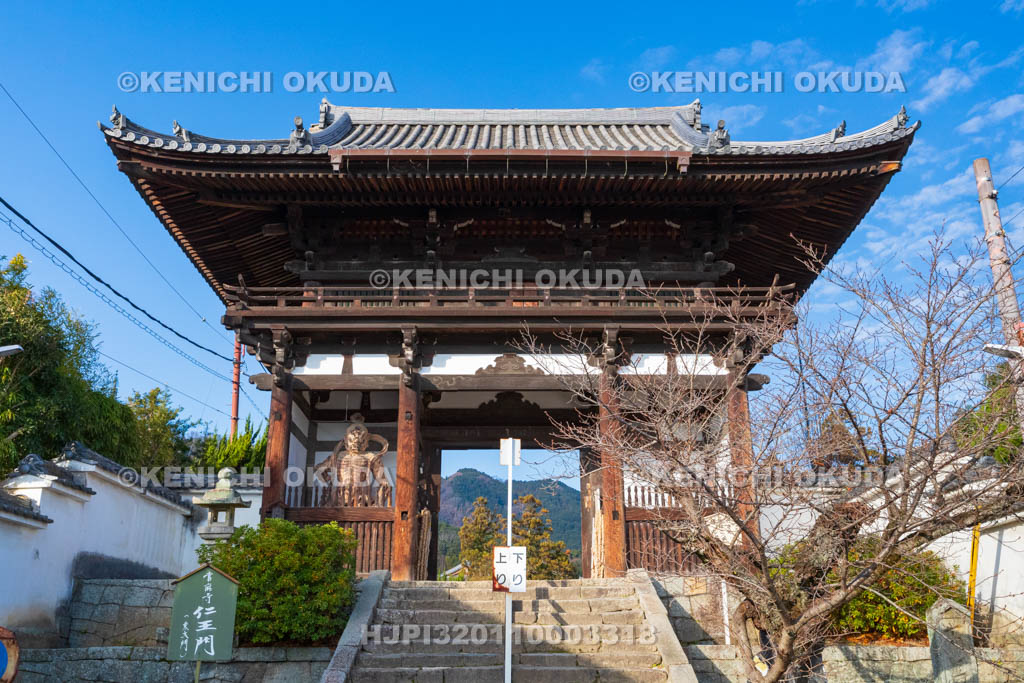 奈良県　當麻寺　仁王門（東大門）