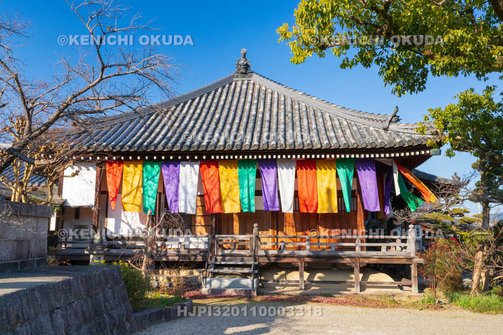 奈良県　帯解寺　本堂