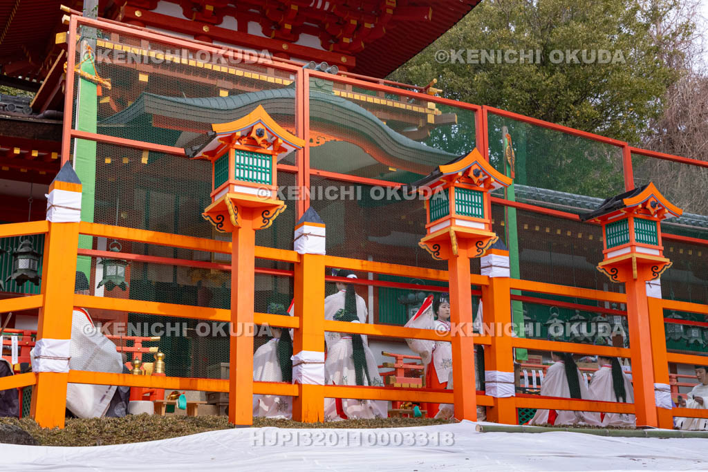 奈良県　春日大社　神楽始式