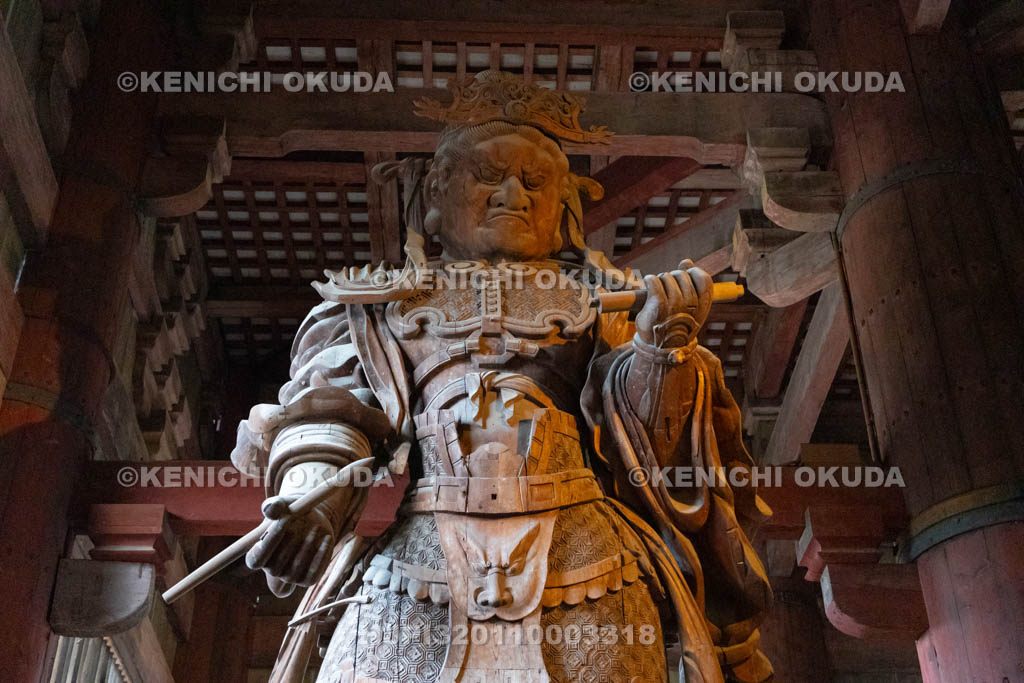奈良県　東大寺　広目天立像
