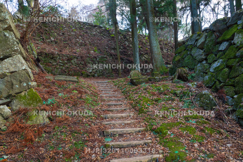 奈良県　高取城　壺阪口中門跡