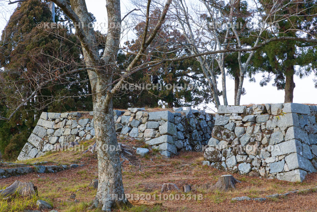 奈良県　高取城　天守台