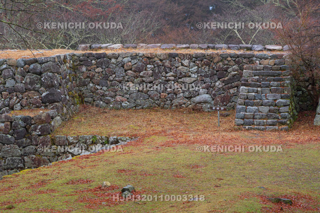 奈良県　高取城　新櫓跡
