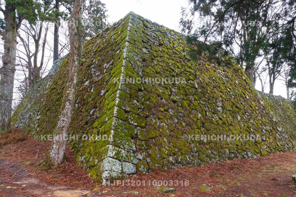 奈良県　高取城　天守跡