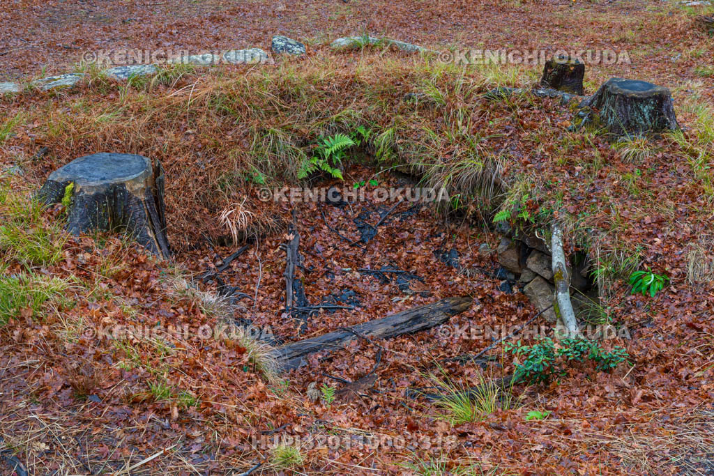 奈良県　高取城　楠井戸