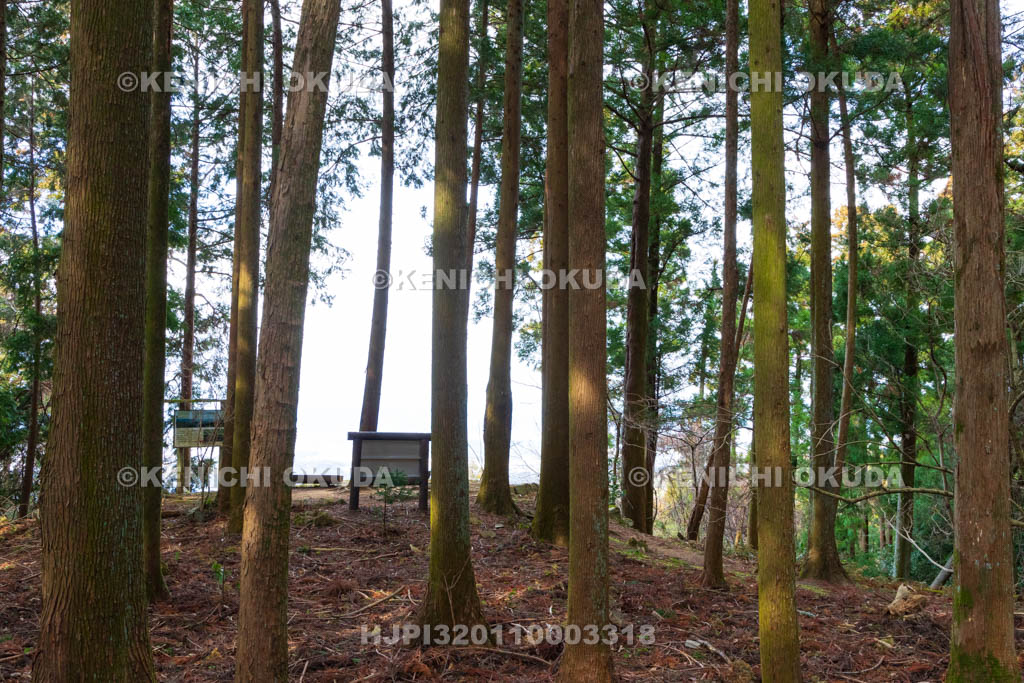 奈良県　高取城　国見櫓跡