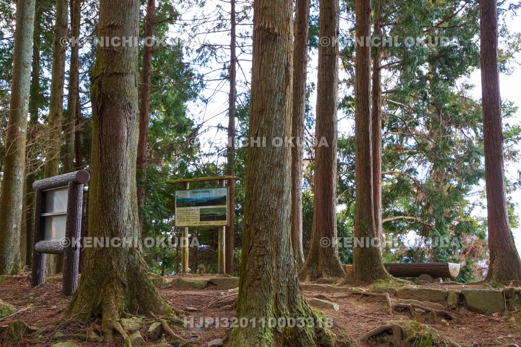 奈良県　高取城　国見櫓跡