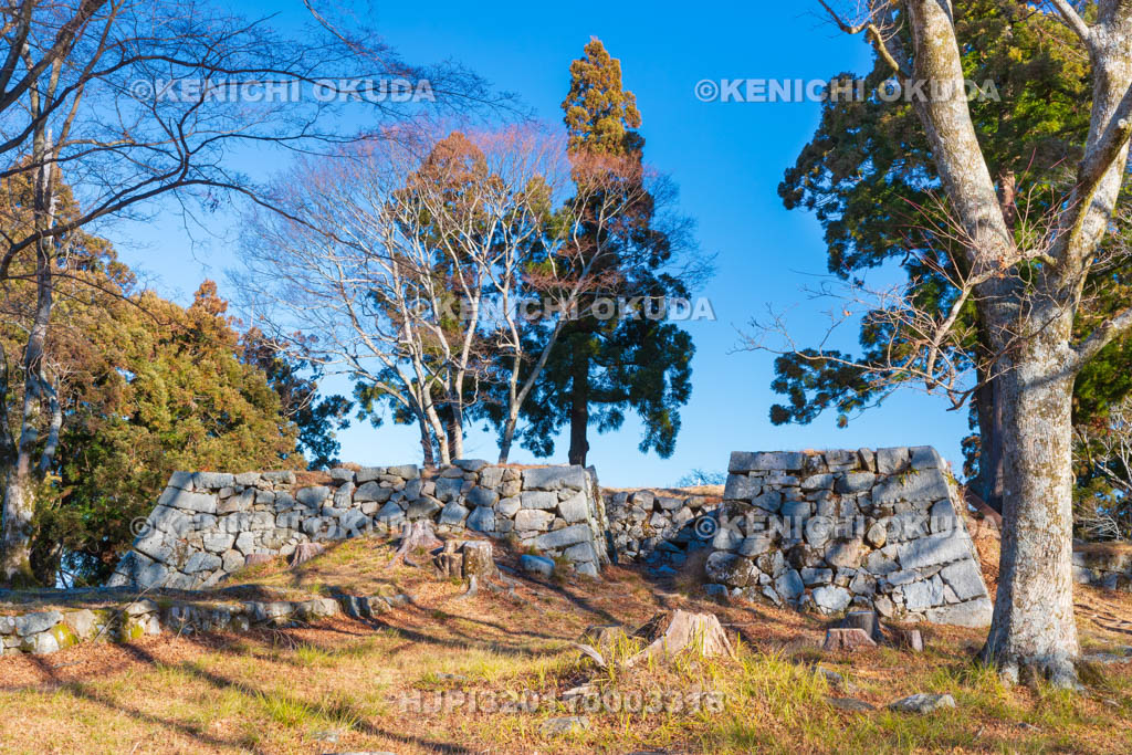 奈良県　高取城　天守台