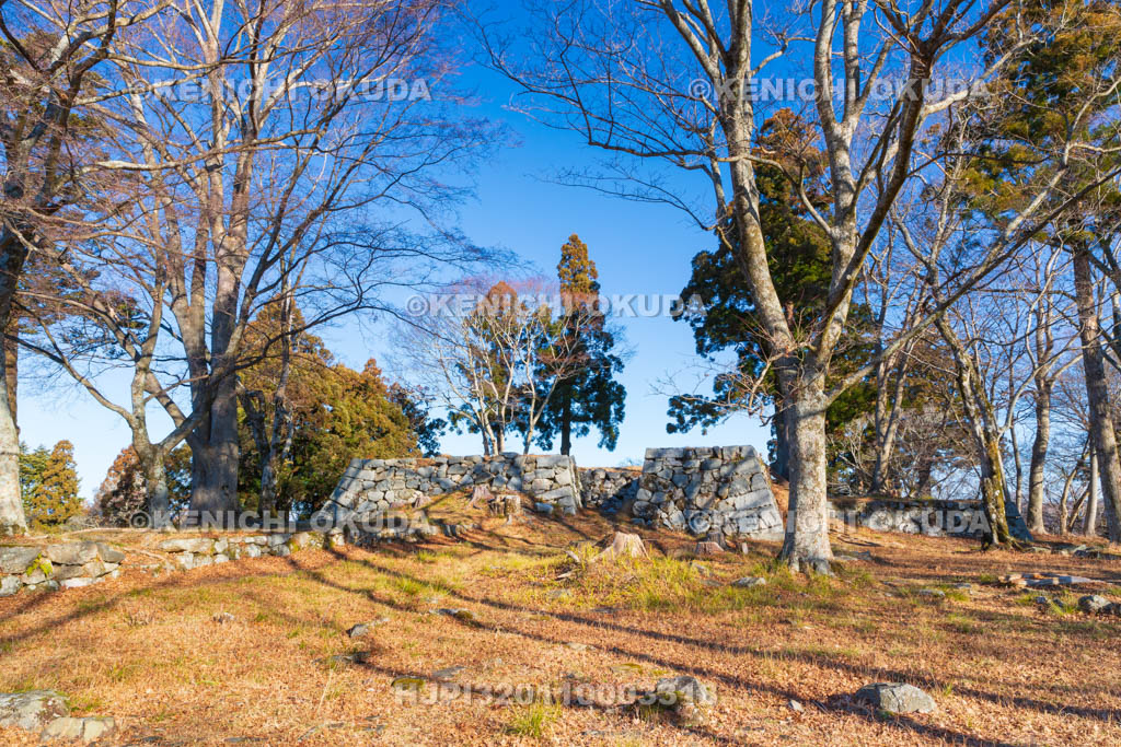 奈良県　高取城　天守台