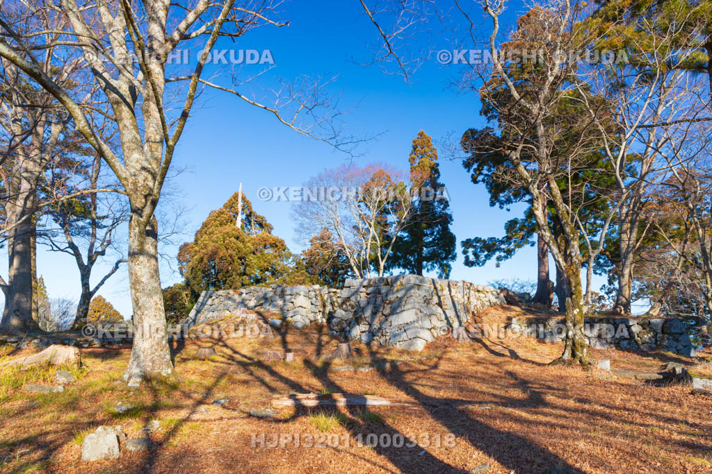 奈良県　高取城　天守台