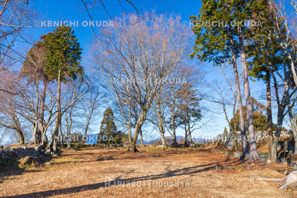 奈良県　高取城　本丸
