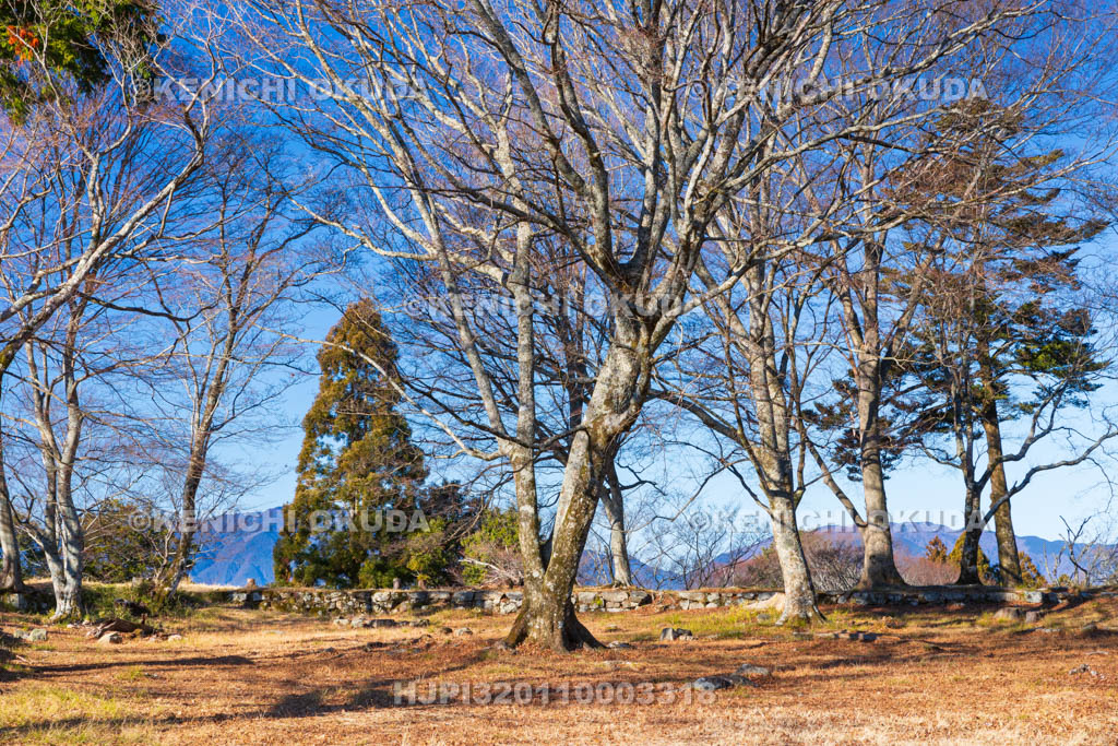 奈良県　高取城　本丸
