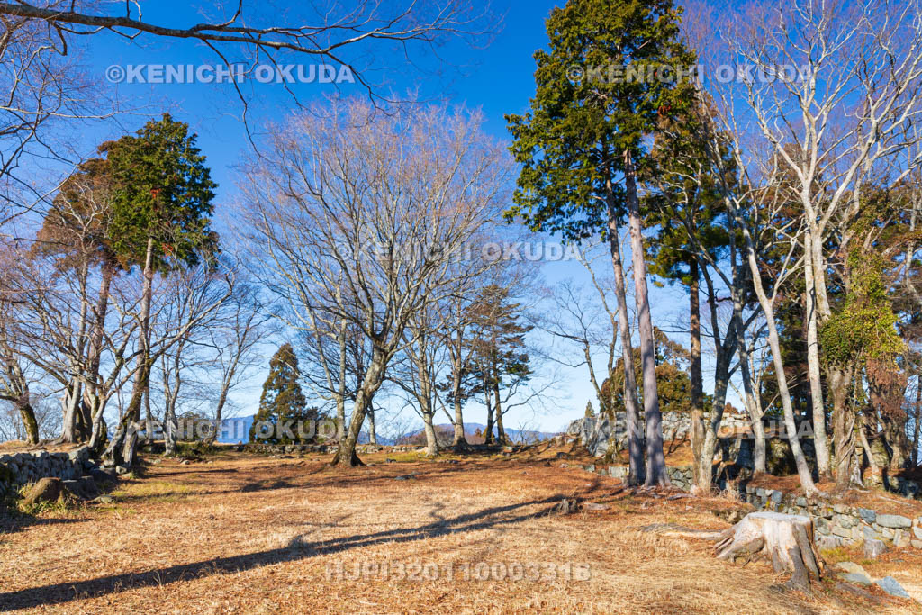 奈良県　高取城　本丸