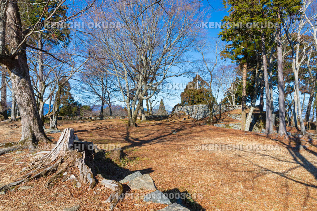 奈良県　高取城　本丸