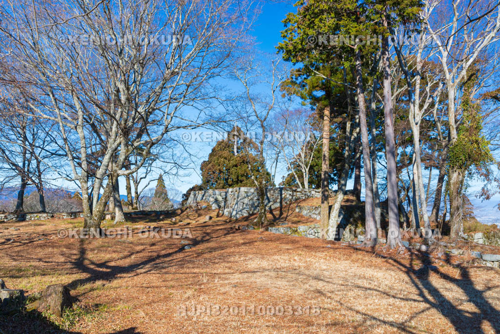 奈良県　高取城　本丸