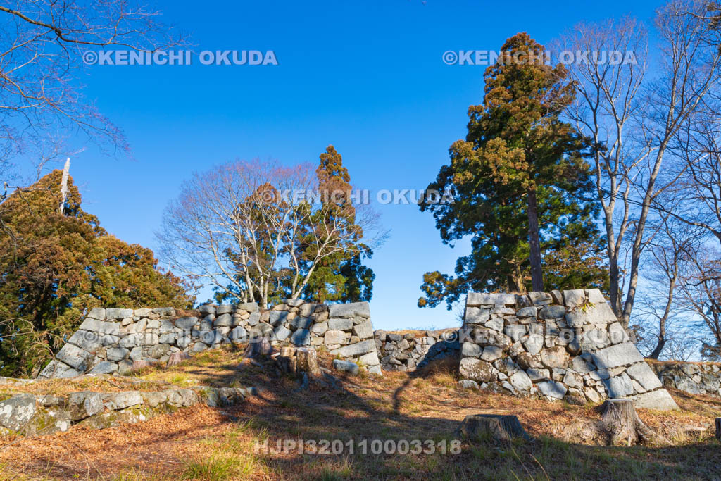 奈良県　高取城　天守台