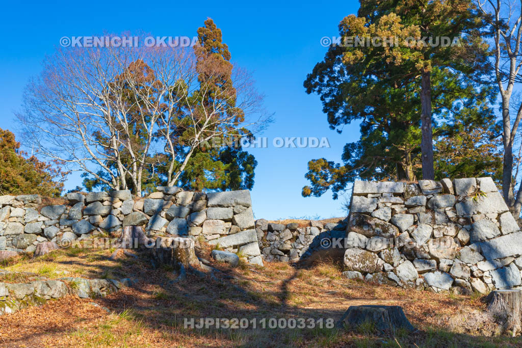 奈良県　高取城　天守台