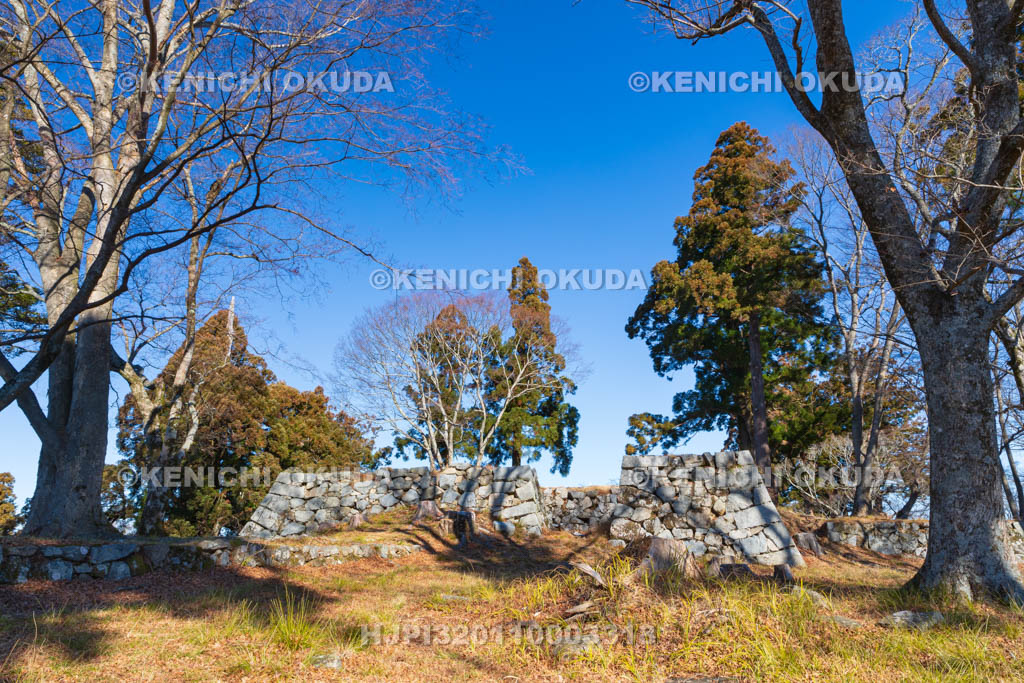 奈良県　高取城　天守台