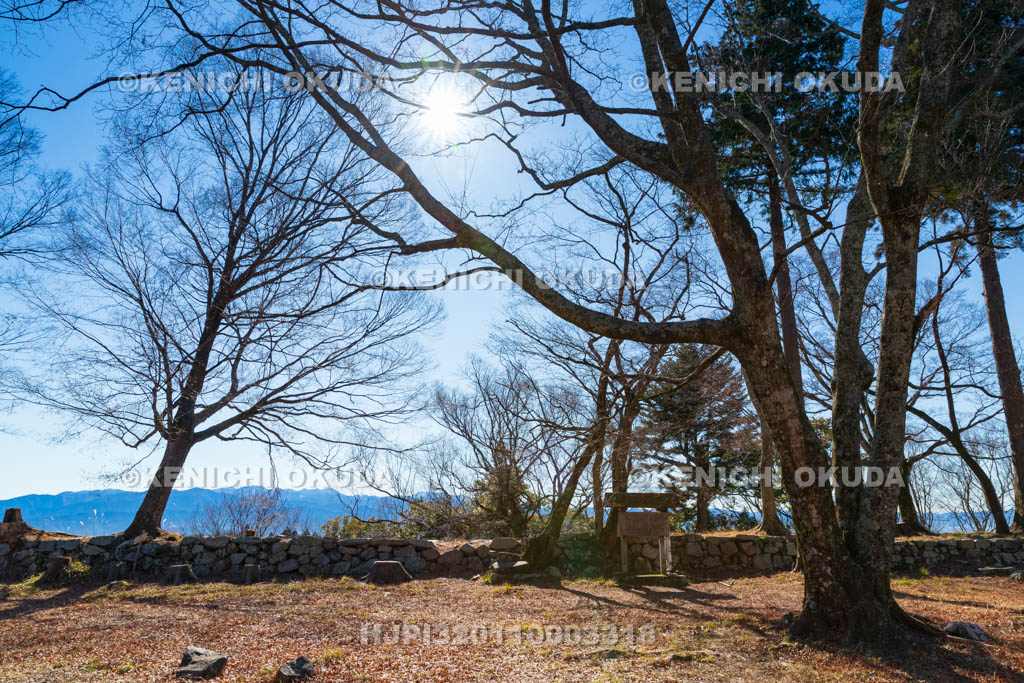 奈良県　高取城　本丸