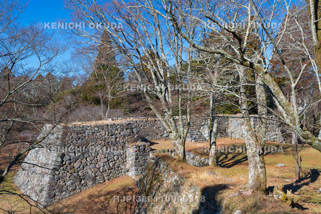 奈良県　高取城　太鼓櫓・新櫓跡
