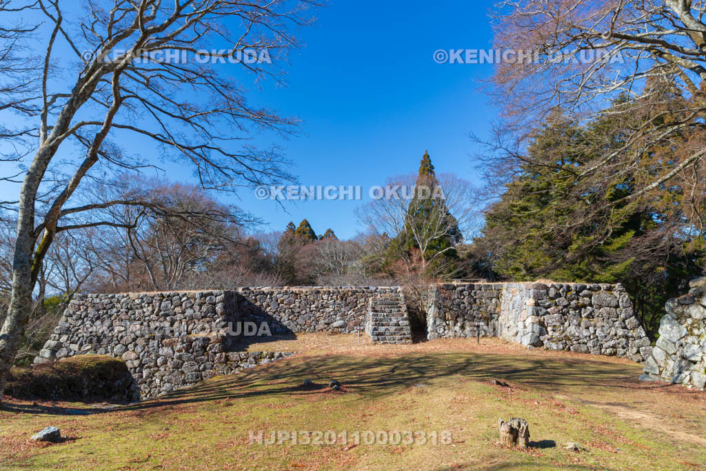 奈良県　高取城　太鼓櫓・新櫓跡