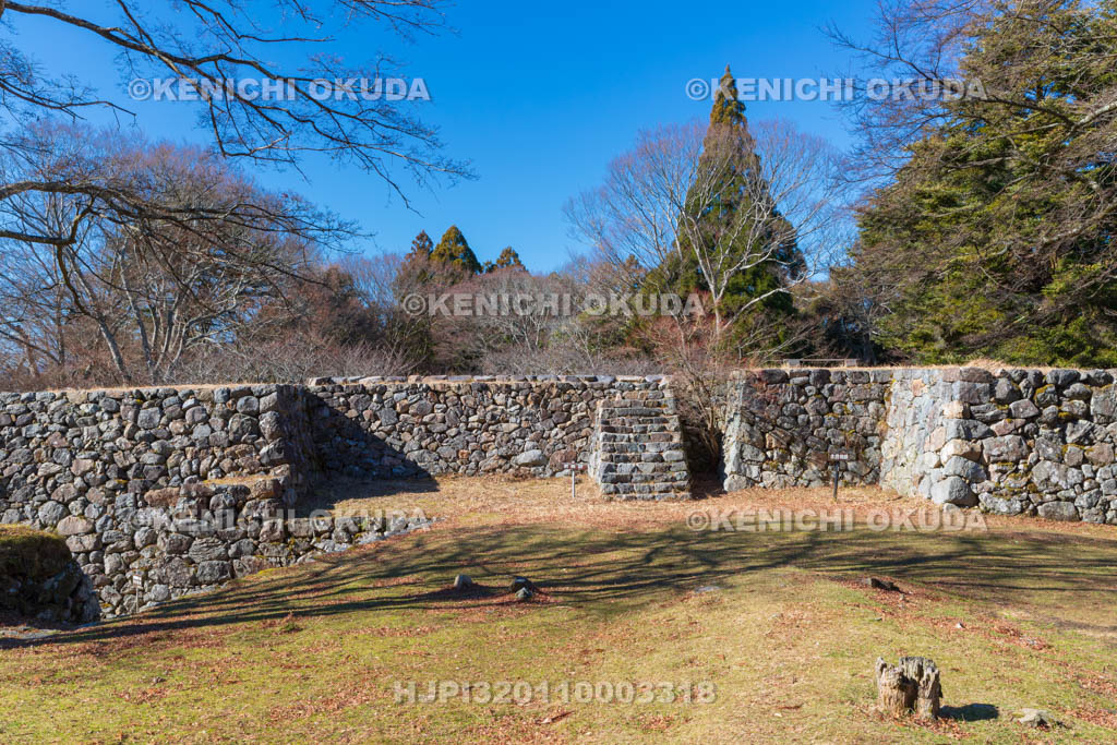 奈良県　高取城　太鼓櫓・新櫓跡