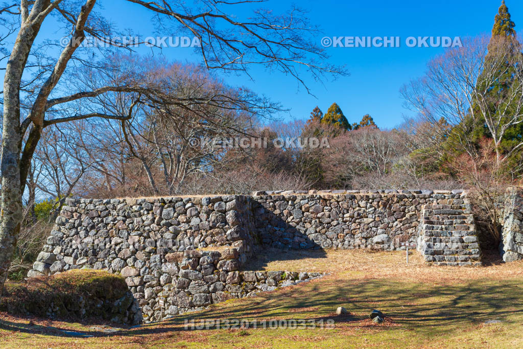 奈良県　高取城　新櫓跡