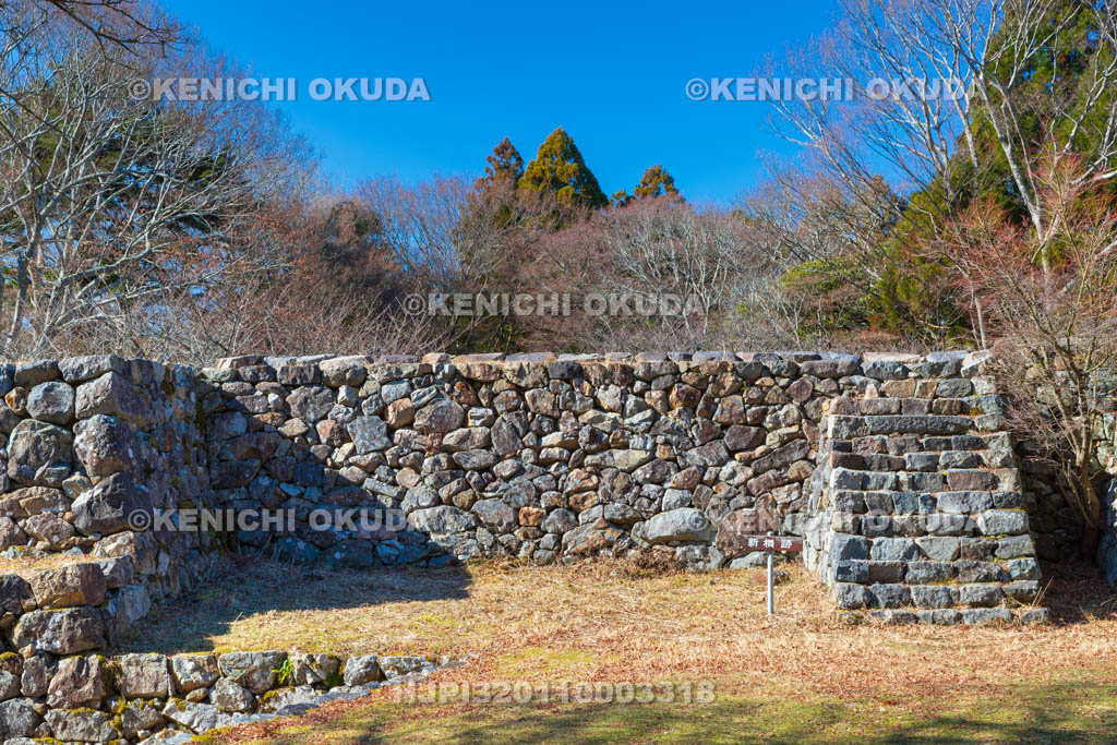 奈良県　高取城　新櫓跡