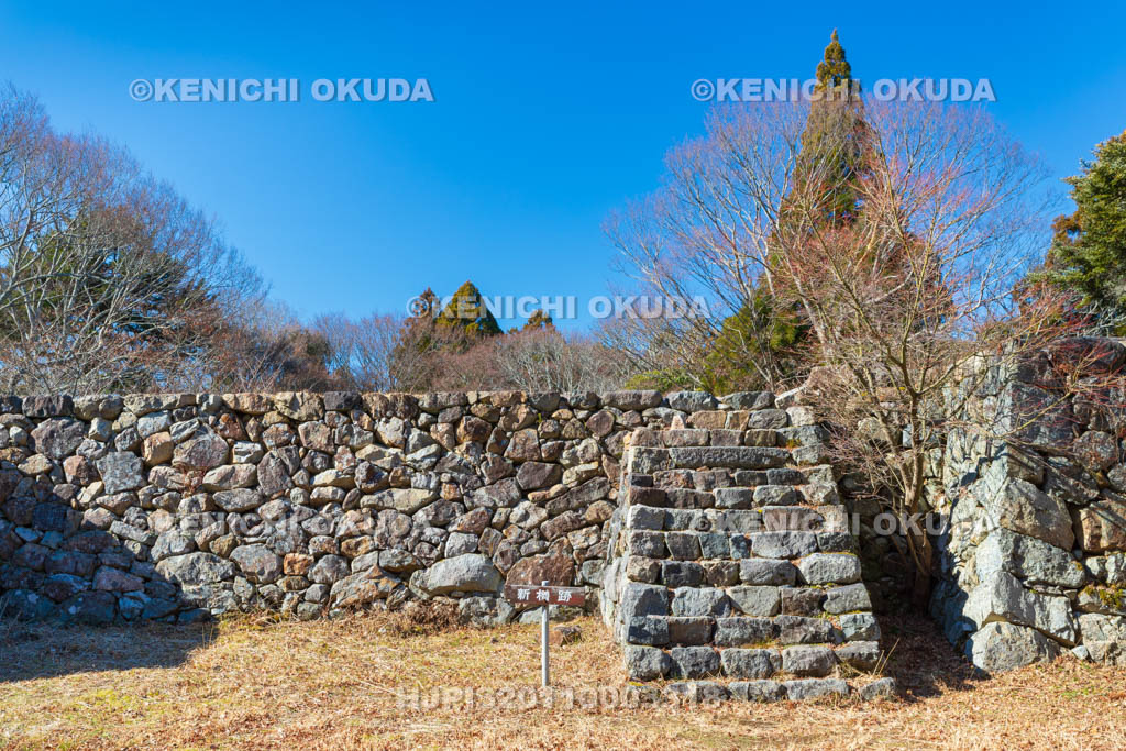 奈良県　高取城　新櫓跡