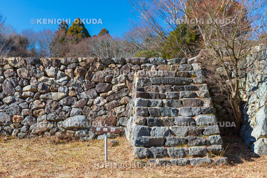 奈良県　高取城　新櫓跡