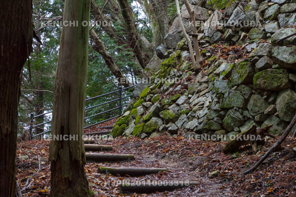 奈良県　高取城　壺阪口門跡