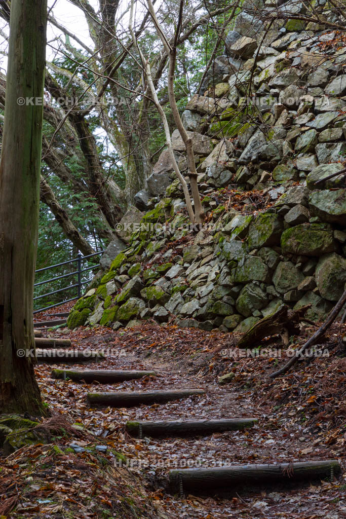 奈良県　高取城　壺阪口門跡