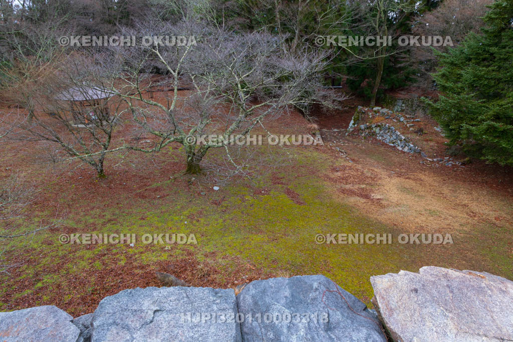 奈良県　高取城　二の丸